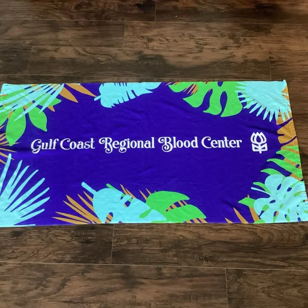 NWOT Terry Town Souvenir Beach Towel